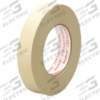 3M Painter's Tape: 2380, Tan, 1 7/8 in Roll Wd, 60 yd Overall Roll Lg, 7.2 mil Thick, Rubber. Key specifications — Series: 2380; Brand: 3M; Backing Material: Crepe Paper; For Location: Indoor; For Surface Type: Paint; Manufacturer Part Number: 2380.