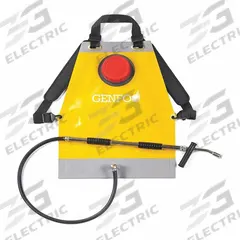 GENFO BACK-PACK Wildland Firefighting Pump: Complete Wildland Pump, Backpack, Plastic (MPN GGENFOBAG). Key specifications — Pump Type: Backpack; Product Type: Complete Wildland Pump; Collapsible Tank: Yes; Brand: GENFO BACK-PACK; Pump Brand: GENFO BACK-PACK.