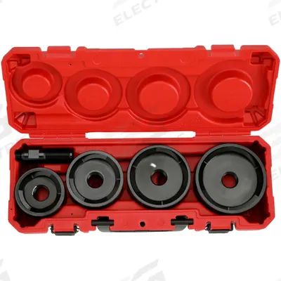 MILWAUKEE Knockout Punch Set: 10 ga Max Sheet Metal Capacity-Steel, 4 in Nominal Hole Size - Milwaukee Knockout Punch & Die Sets