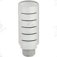 SPEEDAIRE Silencer Muffler: 1/2 in NPT, 1 in Hex Size, Aluminum, Mesh SST, 300 psi Max Op Pressure (MPN 1EJX1). Key specifications — attr124412: SPEEDAIRE; attr124422: Mesh SST; attr124426: Aluminum.