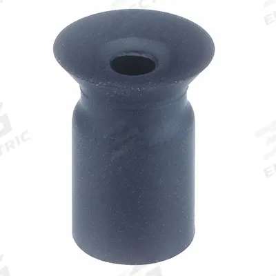 SMC Vacuum Pad: Flat, w/o Adapter, 8 mm Pad Dia, NBR, Black, 50A - Flat Type Automotive & Industrial Vacuum Pads