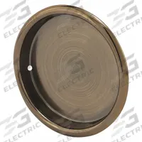 PRIME-LINE Tray Pull: Unthreaded Holes, Steel, Brown, Tray, 1 PR (MPN N 6764). Key specifications — Mounting Type: Unthreaded Holes; Brand: PRIME-LINE; Color: Brown; Finish: Antique Brass; Material Family: Steel.