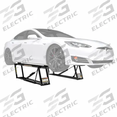 QUICKJACK Portable Car Lift: 6,000 lb Load Capacity, 24 1/2 in Max Lift Ht, 3 in Min Lift Ht - Portable Scissor Lifts
