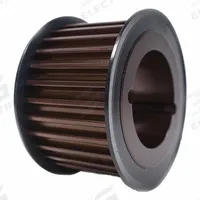 APPROVED VENDOR Timing Belt Pulley: Modified Curvilinear, Bushed, For GT Timing Belt Section (MPN 35-14MX68-3020). Key specifications — Brand: APPROVED VENDOR; Finish: Black Oxide; For Belt Series: Polychain® GT® Carbon™; For Bushing Size: 3020.