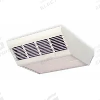 DAYTON Surface-Mount Electric Ceiling Heater: Fan Forced, 2500W/3800W/5000W Watt Output, White (MPN 2YU42). Key specifications — Wattage Output: 2500W/3800W/5000W; Voltage, Phase: 277V AC, 1-phase; Thermostat Included: No; Product Type: Surface-Mount Electric Ceiling Heater; Brand: DAYTON; Heating Method: Fan Forced; Nominal Voltage - HVAC: 277V AC; Overall Dimensions - H x W x D: 5-3/4 in x 16-7/16 in x 5-3/4 in.