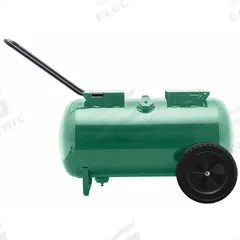 SPEEDAIRE Air Tank: 15 gal Tank Capacity, 135 psi Max Op Pressure, Horizontal, 33.76 in Overall Lg (MPN 52YM08). Key specifications — attr51589: ASME; attr51576: SPEEDAIRE.