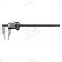 TESA BROWN & SHARPE Nib Jaw Digital Caliper: 0 in to 12 in /0 mm to 300 mm, Bluetooth, Nib-Style (MPN 00530423). Key specifications — attr1184461: +/- 0.01 mm; attr1184462: 0.0005 in/0.01 mm; attr1184471: Outside; attr1184472: Nib-Style; attr1184496: TESA BROWN & SHARPE.