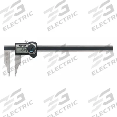 TESA BROWN & SHARPE Nib Jaw Digital Caliper: 0 in to 12 in /0 mm to 300 mm, Bluetooth - Digital Calipers with Nib-Style & Pointed Jaws for Small Grooves & Recesses