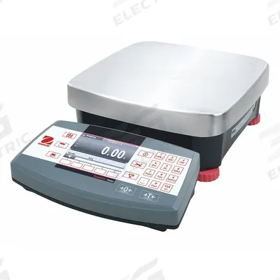 OHAUS Industrial Bench Scale: 11 in x 11 in, IP54 - Bench Scales with Remote Indicator
