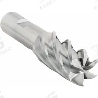 CLEVELAND Square End Mill: High Speed Steel, 6 Flute, 1-1/8" Mill Dia, 1-3/8" LOC, 3-5/8" OAL (MPN C75026)