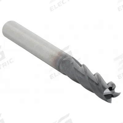 WIDIA HANITA Square End Mill: Carbide, TiAlN Coated, 4 Flute, 3/16" Mill Dia, 3/4" LOC - General Purpose Carbide Square End Mills