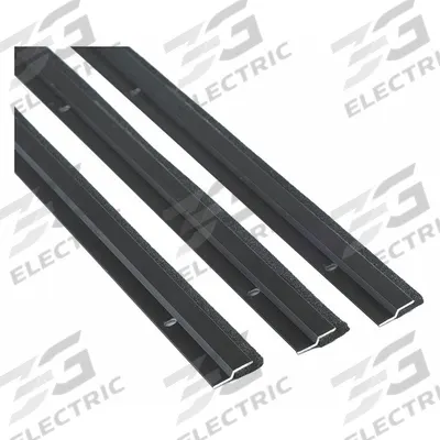 NATIONAL GUARD Door Weatherstripping: Flat Insert, 7 ft Lg, 3 ft Wd - Metal Leaf Weatherstripping
