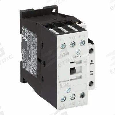 EATON Magnetic Contactor: Non-Reversing, 3 Poles, 3NO Contacts, 18 A - Non-Reversing IEC Contactors