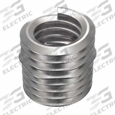 HELI-COIL Helical Insert: Tangless Tang Style, Free-Running, #10-32 Thread Size, Plain - Free-Running Tangless Helical Inserts
