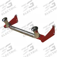 REELCRAFT Roller Guide: For 30000 Reel Series, Stainless Steel, Red, Steel, For 6 in Reel Wd, Bottom (MPN S602132-1). Key specifications — Return Location: Bottom; Bracket Color: Red; For Reel Series: 30000; Bracket Material: Steel; Roller Material: Stainless Steel; Brand: REELCRAFT.