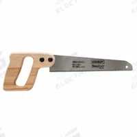 STANLEY Utility Saw: 10 in Blade Lg, Steel, 15 in Overall Lg, 11, Wood (MPN 20-221). Key specifications — attr307094: Steel; attr307097: Wood; attr307096: 11; attr324786: STANLEY.