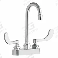 CHICAGO FAUCETS Gooseneck Kitchen/Bathroom Faucet: 894, Cast Brass, Centerset, Deck, Polished Chrome (MPN 894-317ABCP). Key specifications — Series: 894; Brand: CHICAGO FAUCETS.