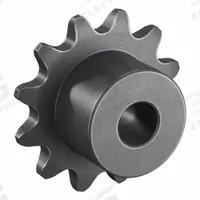 TSUBAKI Sprocket: One-Sided Hub, For Single Strands, 25, 12 Teeth, 0.966 in Pitch Dia, Steel (MPN 25B12). Key specifications — Brand: TSUBAKI.