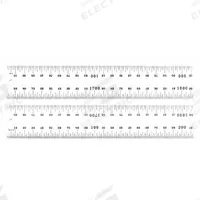 STARRETT Ruler: C635-1800MM, 1,800 mm, 0.1 in Thick, 0.5 mm/1 mm, Chrome, Black, Rigid, Satin, Rule. Key specifications — attr939978: 1 mm; attr934745: STARRETT; attr944509: Chrome; attr939993: Decimal; attr986193: Etched.