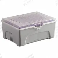 COLE-PARMER Pipette Tip: Sterile, 100 ul Capacity, Preconfigured Rack, Filter Included, Clear, 960 (MPN 2450218). Key specifications — Autoclavable: Not Autoclave Compatible; Brand: COLE-PARMER; Color: Clear; Disposability: Single-Use; Material: Polypropylene; Sterility: Sterile; For Pipette Type: Universal; Includes Filter: Filter Included.