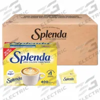 SPLENDA Splenda: Sucralose, 0.04 oz Item Size, Packet, 2,400 Pack Count (MPN SP82004100). Key specifications — attr921100: Packet; attr873858: SPLENDA; attr921101: Sucralose.