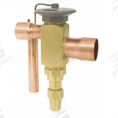 Parker Thermostatic Expansion Valve: OE, Straight-Thru, For R-22 Refrigerant Type - Thermostatic Expansion Valves