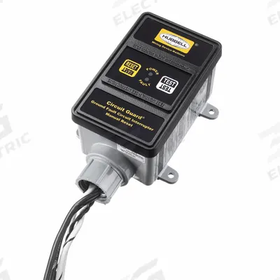 HUBBELL WIRING DEVICE-KELLEMS Hard Wired GFCI: 30 A Amps, 120/208V AC, Three Phase, 4X - Hardwired GFCIs