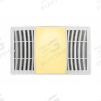 Exhaust Fan: Ceiling, 113 cfm Max, 2 sones, Humidity Sensor, 1 Speed, Integrated LED Module (MPN BHFLED110). Key specifications — Brand: BROAN; Primary Lighting Technology: LED; Nameplate Voltage: 120V AC; Primary Light Type: Integrated LED Module; Sensor Type: Humidity; Duct Shape: Round; Heater: With Heater; Heater Type: Heating Coil.