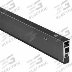 NATIONAL GUARD Door Weatherstripping: Flat Insert, 3 ft Lg, 1 1/4 in Wd, 1 1/2 in Ht (MPN 107NDKB-36). Key specifications — Insert Material: Neoprene; Flange Material: Aluminum; Brand: NATIONAL GUARD.