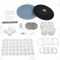 GRACO Fluid End Repair Kit: Fluid End Repair Kit, 17F140, PTFE, PTFE. Key specifications — Manufacturer Part Number: 17F140.
