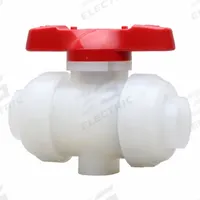 ASAHI Manual Two-Way Ball Valve: 1 in, PVDF, 150 psi Max. Pressure (CWP), Full Port Ball Port, Tee (MPN 1627010). Key specifications — Brand: ASAHI; Handle: Tee.