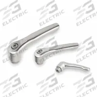 KIPP Adjustable Handle: SS, 1/2"-13 Thread, 17 mm Thread Lg, 95 mm Lg (MPN K0124.4A5). Key specifications — Brand: KIPP.