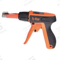 TY-RAP Cable Tie Tension Tool: For 50 to 120 lb Tensile Strength, For 0.189 in to 0.299 in Wd Range (MPN ERG120). Key specifications — attr510747: 50 to 120 lb; attr510752: Ergonomic; attr510754: Polymer; attr510750: Pre-Set Steps; attr424157: TY-RAP.
