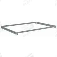 TENNSCO Shelf: 42 in x 30 in, 550 lb Load Capacity, Gray, Shelf (MPN ZAES-4230). Key specifications — Includes: (4) Beams; Shelf Configuration: Single Straight; Color: Gray; Frame Material: Steel; Brand: TENNSCO; Frame Finish: Zinc Plated; Product Type: Shelf.