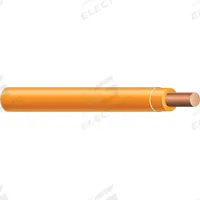 Building Wire: Copper, 18 AWG, 1 Conductors, Solid, Orange, 500 ft Lg, TFN (MPN 26983706). Key specifications — Voltage: 600 V; Brand: SOUTHWIRE.