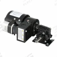 DAYTON AC Gearmotor: Right Angle, Dual Output Shafts, PSC, TEFC, 27 RPM, 75 in-lb Max Torque, CW/CCW (MPN 1L536). Key specifications — Inverter Rated: No; Brand: DAYTON; Full Load Current: 1.3/0.70 A.