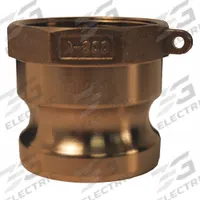 Cam and Groove Adapter: 5 in Coupling Size, 5 in Hose Fitting Size, 5 in -8 Thread Size, FNPT (MPN G500-A-BR). Key specifications — Thread Size: 5 in -8; Brand: DIXON VALVE & COUPLING.