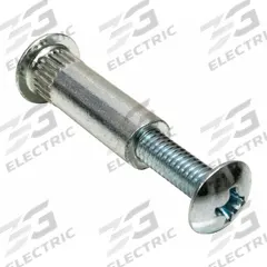 NATIONAL GUARD Fire Door Thru-Bolts: Steel, 2 in Overall Lg, 3/4 in Overall Wd, Silver (MPN FDTB 1/2"). Key specifications — Color: Silver; Brand: NATIONAL GUARD; Material: Steel.