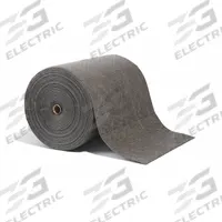 PIG Sorbent Roll: 135 ft Lg, 20 in Wd, Gray, Polypropylene, 135 ft Roll Lg, 20 in Roll Wd, Bag (MPN MAT1820). Key specifications — Brand: PIG; Material: Polypropylene.