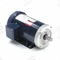 LEESON General Purpose Motor: C-Face/Rigid Base Mount, Totally Enclosed Fan Cooled, 2 hp, 3,500 RPM (MPN 145TTFR6009). Key specifications — Brand: LEESON; Nameplate Voltage @ 60 Hz: 230/460V AC; Full Load Current @ 60 Hz: 5.0/2.5 A; Nameplate RPM @ 60 Hz: 3,500 RPM; Motor Enclosure: TEFC.