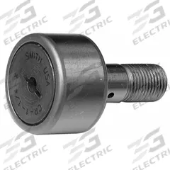 SMITH BEARING Cam Follower: 2 1/2 in Dia, Std, 1 Row, Open, Screwdriver Slot, Flat, 1"-14 Thread (MPN CR-2-1/2). Key specifications — Brand: SMITH BEARING; Duty Type: Standard; System of Measurement: Inch.
