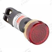 DAYTON Raised Panel Light: 12 mm Panel Mounting Hole Dia, LED, Raised Head (MPN 22NY87). Key specifications — Brand: DAYTON; Electrical Connection: M2.5 Screw.