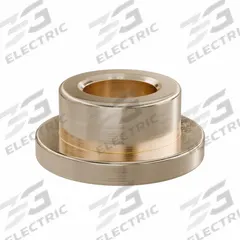 Flanged Sleeve Bearing: Bronze, SAE 841, 6 mm Bore, 10 mm OD, 6 mm Lg, -35°F to 300°F, 10 PK (MPN FFM0610-06B). Key specifications — System of Measurement: Metric; Material Grade: SAE 841; Flange Type: Flanged; Brand: OILITE.