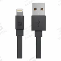 MONOPRICE USB Cable: Lightning End 1, Type A End 2, Black, 3 ft Lg, USB Cable (MPN 12857). Key specifications — End 1 Connection Type: Lightning; Color: Black; Brand: MONOPRICE; Product Type: USB Cable; End 2 Connection Type: Type A.