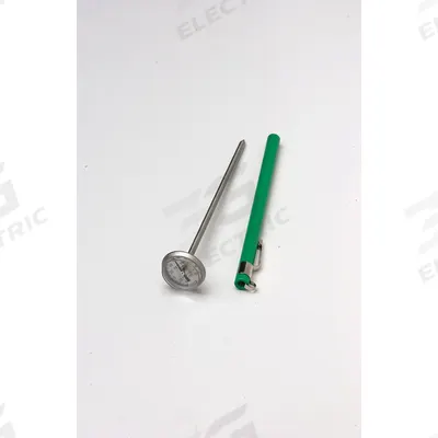 TEL-TRU Dial Pocket Thermometer: -40°F to 70°F, +/- 1% Accuracy, 5 in Stem Lg - NSF-Rated Dial Pocket Thermometers