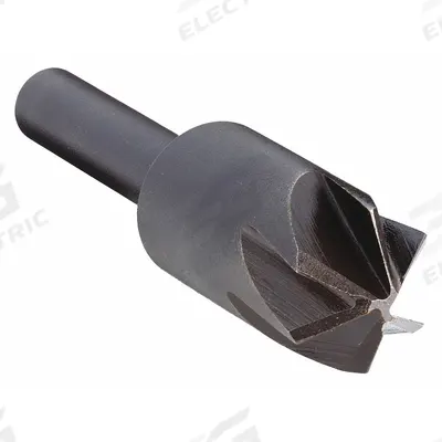 KEO Countersink: 120°, 6 Flute, 3/8 in Body Dia - Smooth-Finish Six-Flute Countersinks