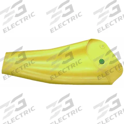 SALISBURY Molded Lineman Sleeve: 7,500V AC, 11,250V DC, 28 1/2 in Sleeve Lg, Yellow - Class 1 Electrical Insulating Rubber Sleeves