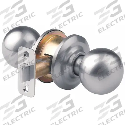 YALE Door Lockset: Passage Knob Locksets, Nickel