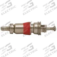 HALTEC Standard Bore Valve Core: Std Bore Core, 180° Valve Stem Angle, L-Shape, Std Bore Valve Size (MPN A-100-VC-1). Key specifications — Thread Size: 0.206-36; Valve Shape: L-Shape; Color: Brass; Product Type: Standard Bore Core; Compatible Vehicle Type: Trucks; Material: Metal; Brand: HALTEC.