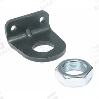 SPEEDAIRE Cylinder Mounting Hardware: Foot Mount Type, Fits 2 1/2 in_3 in Bore Dia, Aluminum, 5VNX5. Key specifications — attr947439: 5VNX5; attr947448: Aluminum; attr1171502: Foot Mount.